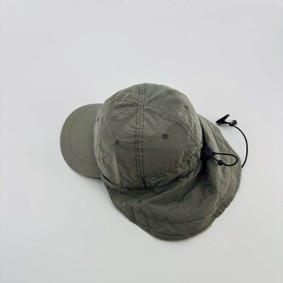 Stetson No Fly Zone Fishing Hat Baseball Cap L-XL Neck Flap UPF 50 6 Panel Beige - Picture 3 of 8